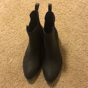 Jeffrey Campbell pointed rain booties